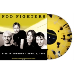 Foo Fighters Live In Toronto 1996 LAGOON VINYL LP