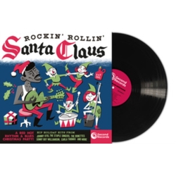 Various Artists Rockin Rollin Santa Claus VINYL LP