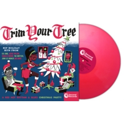 Various Artists I Wanna Trim Your Tree PINK VINYL LP