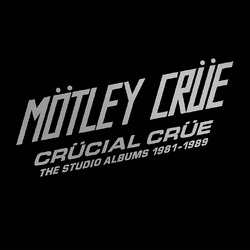 Motley Cure Crucial Crue The Studio Albums 1981-1989 SPLATTER VINYL 5 LP BOX SET
