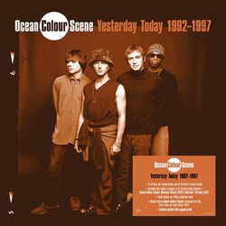 Ocean Colour Scene Yesterday Today 1992 - 1997 ltd BLUE/ORANGE/RED VINYL 5 LP BOX SET SIGNED PRINT