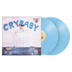 Melanie Martinez Cry Baby deluxe TRANSPARENT BLUE VINYL 2 LP