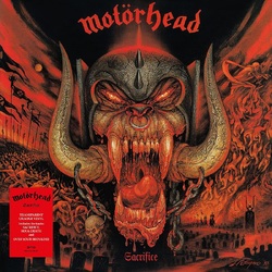Motorhead Sacrifice ORANGE VINYL LP