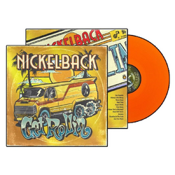 Nickelback Get Rollin' TRANSLUCENT ORANGE VINYL LP