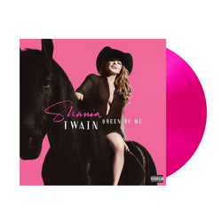 Shania Twain Queen Of Me PINK VINYL LP