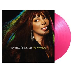 Donna Summer Crayons MOV ltd #d  180GM TRANSLUCENT PINK VINYL LP