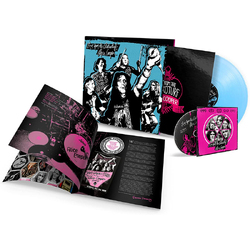 Alice Cooper Live From The Astroturf BLUE CURACAO VINYL LP +DVD