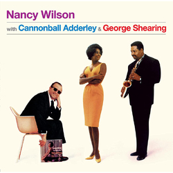 Nancy Wilson Nancy Wilson with Cannonball Adderley & George Shearing VINYL LP