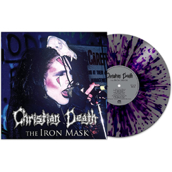 Christian Death The Iron Mask [SILVER/PURPLE SPLATTER] VINYL LP