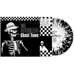 The Specials Ghost Town [BLACK/WHITE SPLATTER] VINYL LP