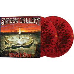 Shadow Gallery Carved In Stone [RED/BLACK SPLATTER] VINYL LP