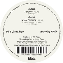 Will & James Ragar Forever-Bayou Paradise VINYL LP