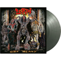 Lordi Get Heavy MOV limited numbered 180GM SILVER & DARK GREEN VINYL LP