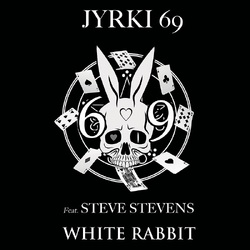 Jyrki 69 White Rabbit [BLACK/WHITE SPLATTER] VINYL LP
