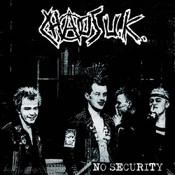 Chaos UK No Security [RED] VINYL LP