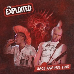 The Exploited Race Against Time [BLUE] VINYL LP
