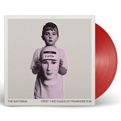The National First Two Pages Of Frankenstein indie exclusive RED VINYL LP