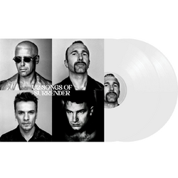 U2 Songs Of Surrender INDIE OPAQUE WHITE VINYL 2 LP