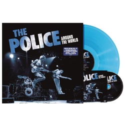 The Police Around The World restored/expanded ltd BLUE VINYL LP / DVD