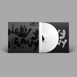 Young Fathers Heavy Heavy DELUXE WHITE VINYL LP HANDMADE BLACK SLEEVE
