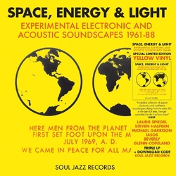 VA / Soul Jazz Records Presents Space Energy & Light: Experimental Electronic And Acoustic Soundscapes 1961-88 YELLOW VINYL LP