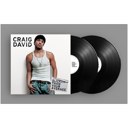 Craig David Slicker Than Your Average 25th anniversary BLACK VINYL 2 LP