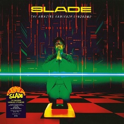 Slade The Amazing Kamikaze Syndrome RED & ORANGE SPLATTER VINYL LP
