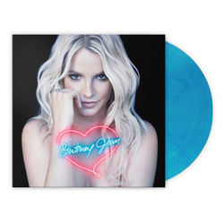 Britney Spears Britney Jean BLUE MARBLE VINYL LP