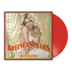 Britney Spears Circus RED VINYL LP