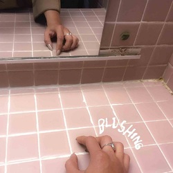 Blushing Tether - Weak (PINK Colour) VINYL LP