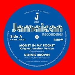 Dennis Brown Money In My Pocket/Version VINYL LP