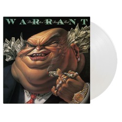 Warrant Dirty Rotten Filthy Stinking Rich MOV ltd #d 180GM CLEAR VINYL LP
