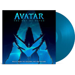 Various Artists Avatar: The Way of Water soundtrack limited AQUA VINYL LP Simon Franglen