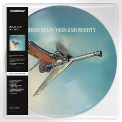 Uriah Heep High and Mighty limited PICTURE DISC VINYL LP