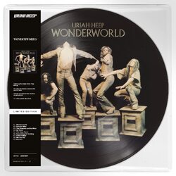 Uriah Heep Wonderworld limited PICTURE DISC VINYL LP