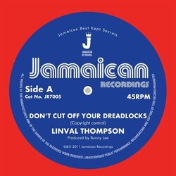 Linval Thompson Dont Cut Of Your Dreadlocks / VINYL LP