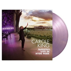 KingCarole Tapestry Live In Hyde Park MOV ltd #d 180GM PURPLE & GOLD MARBLED VINYL 2 LP