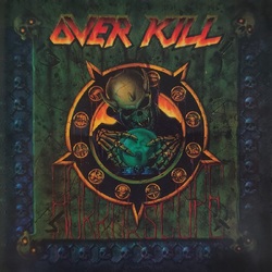 Overkill Horrorscope LIMITED BLUE WITH BLACK MARBLE VINYL LP