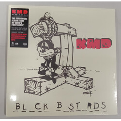 KMD Bl_ck B_st_rds RED VINYL 2 LP gatefold sleeve