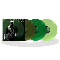 Billy Bragg The Roaring Forty - 1983-2023 deluxe limited GREEN VINYL 3 LP
