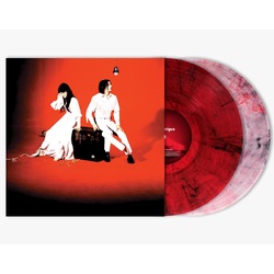 The White Stripes Elephant 20th RED SMOKE/CLEAR RED/BLACK SMOKE VINYL 2 LP