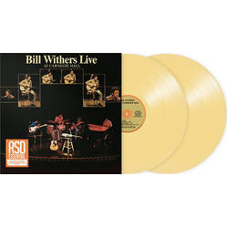 Bill Withers Live At Carnegie Hall CUSTARD VINYL 2LP