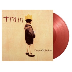 Train Drops Of Jupiter MOV limited numbered 180GM RED & BLACK MARBLED VINYL LP