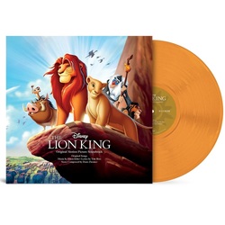 Various Artists The Lion King Disney Soundtrack limited ORANGE VINYL LP