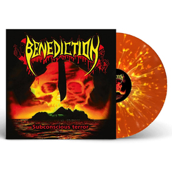 Benediction Subconscious Terror ORANGE & YELLOW SPLATTER VINYL LP