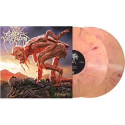 Cattle Decapitation Terrasite ORANGE MARBLED VINYL 2LP