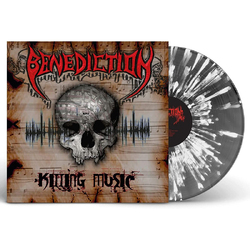 Benediction Killing Music (Grey/White Splatter Vinyl) VINYL LP