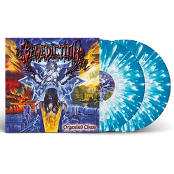 Benediction Organised Chaos (Light Blue/White Splatter Vinyl) VINYL LP