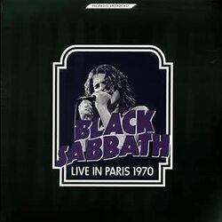 Black Sabbath Live In Paris 1970 VINYL LP