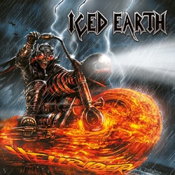 Iced Earth Hellrider (Red/Yellow/Black Vinyl) VINYL LP